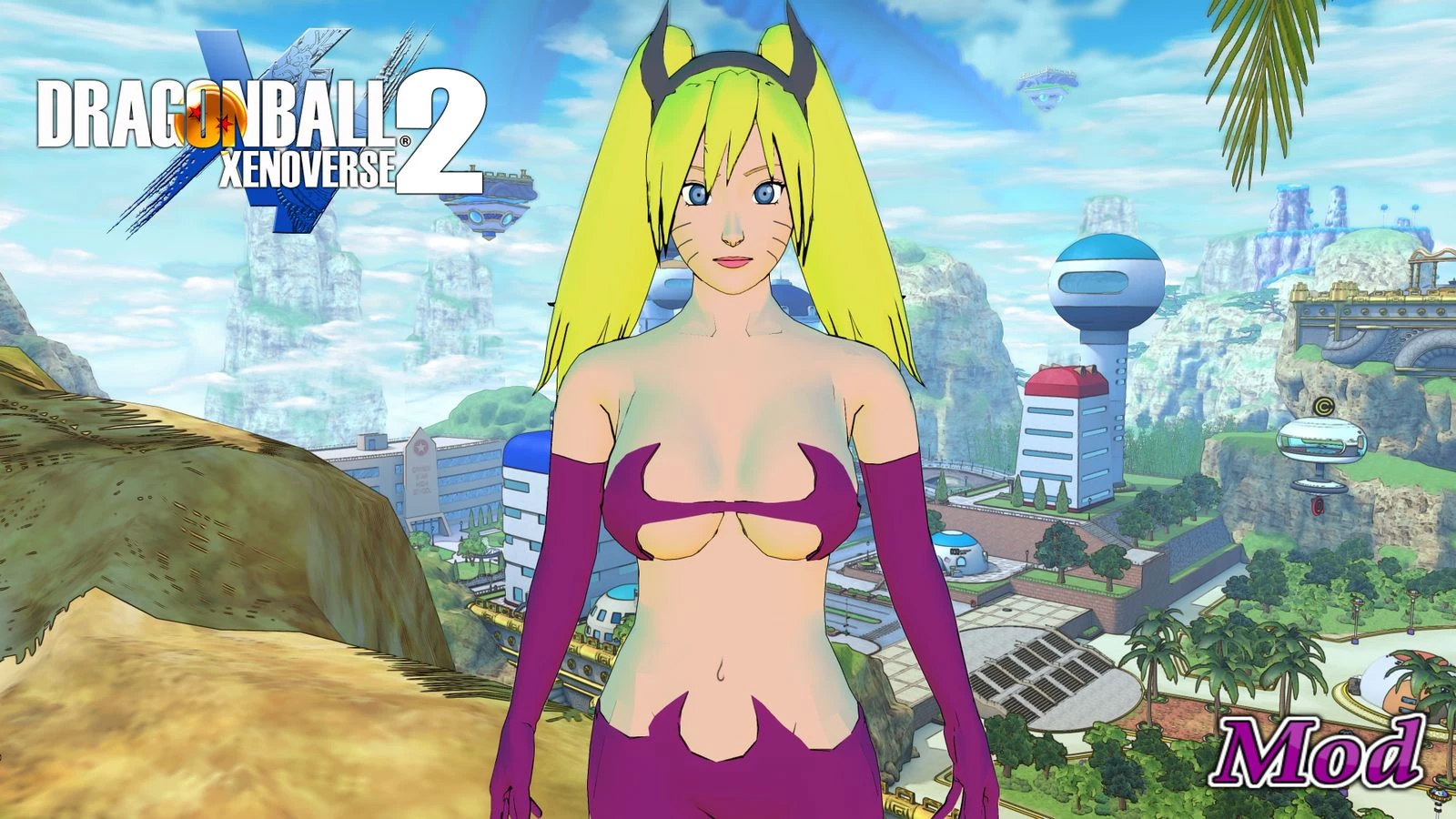 Dragon Ball Xenoverse 2 "Naruto Himawari (Devil Costume)"