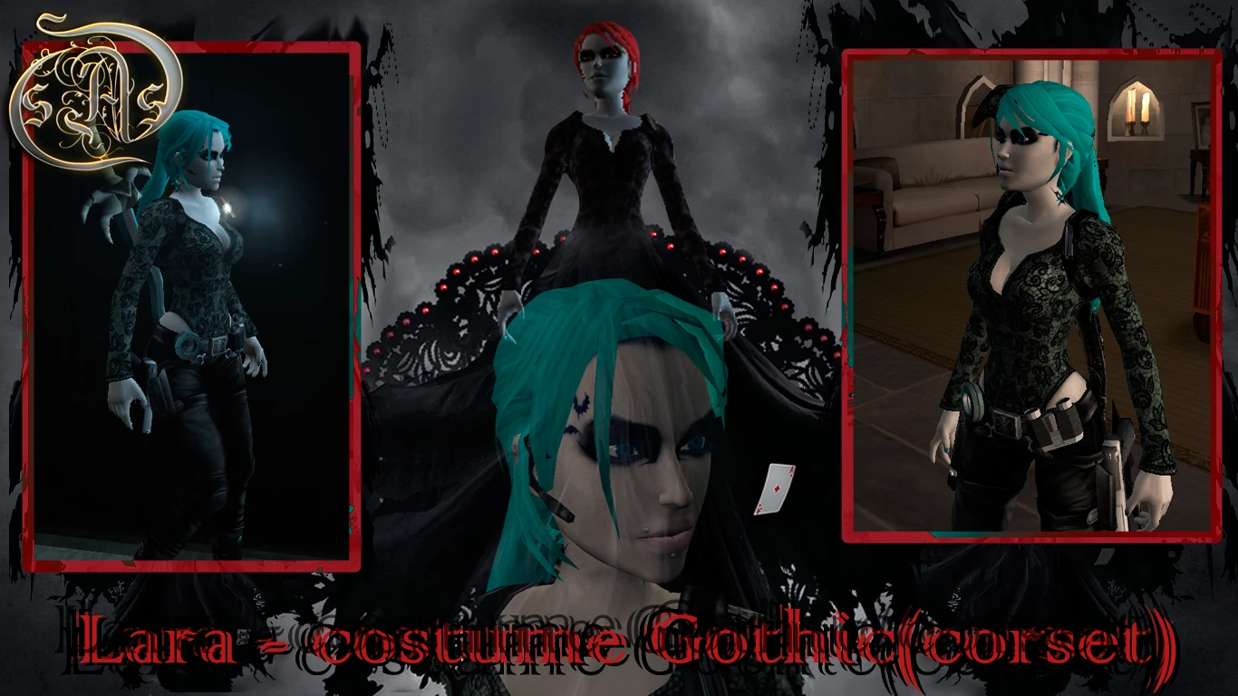 Tomb Raider: Legend "Lara. Gothic (corset)"