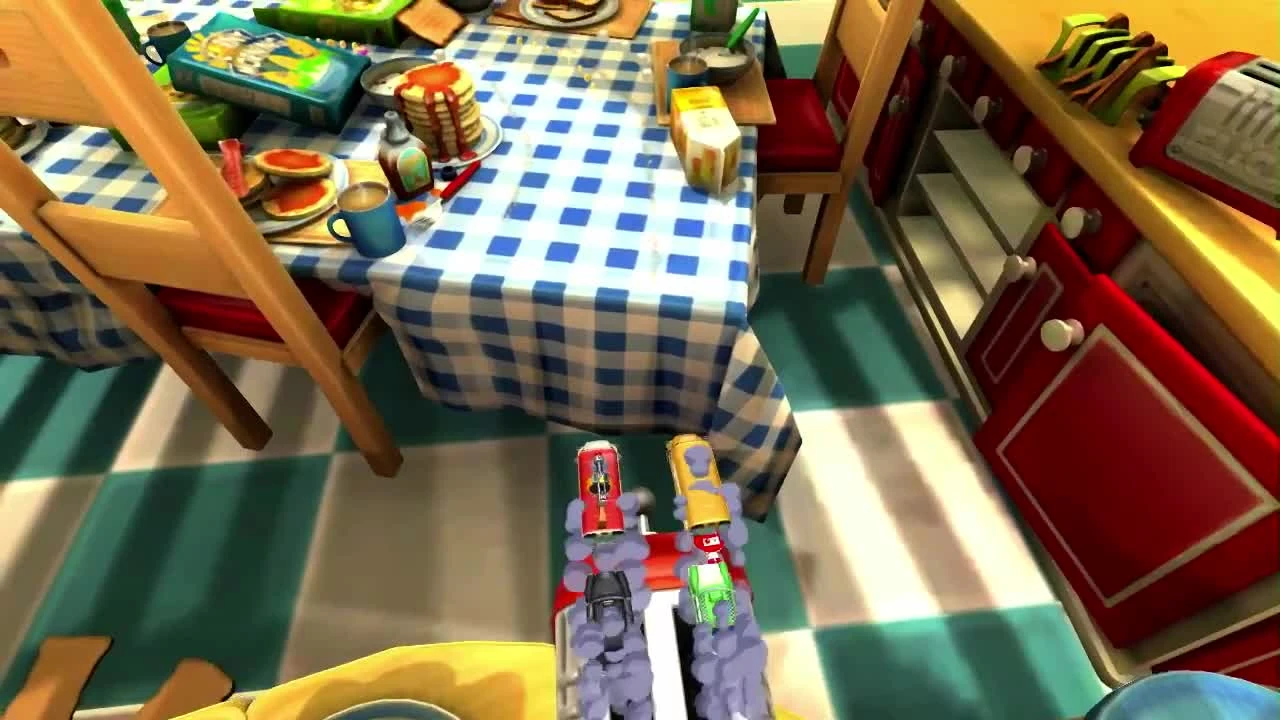 Codemasters показала миниатюрную гонку на столах Toybox Turbos