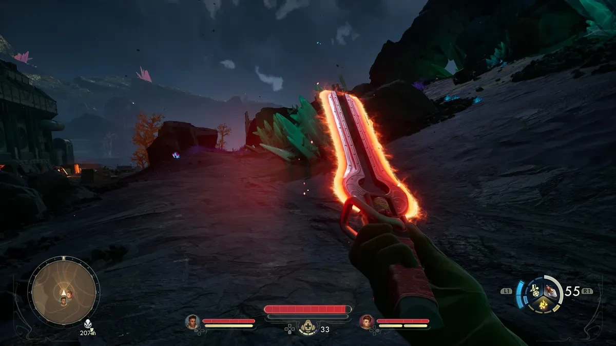 Выбор отрицательных качеств персонажа в Outer Worlds 2