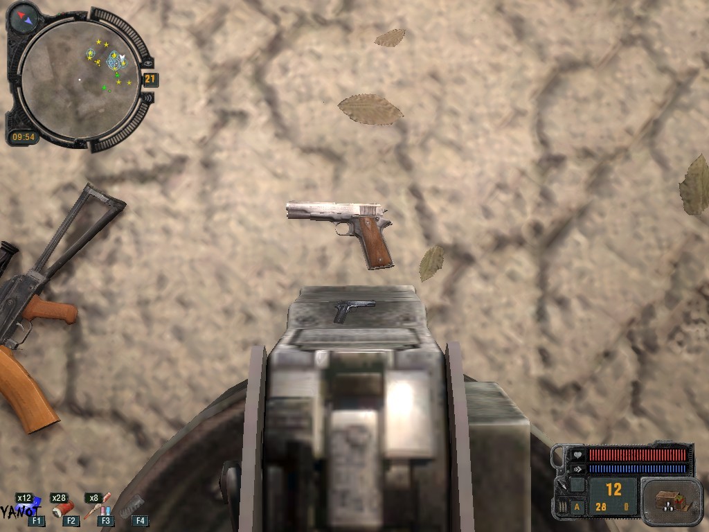 S.T.A.L.K.E.R.: Зов Припяти "Ретекстур нескольких стволов (ак,пм,м4,дезерт игл,кольт,нож)"