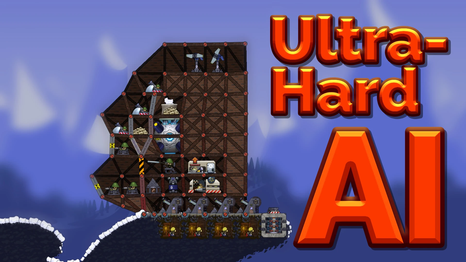 Forts "Ultra-Hard AI - сложная логика поведения для ИИ"