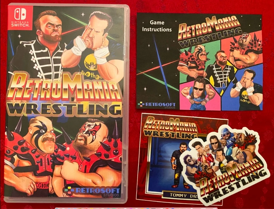 Аркадный рестлинг RetroMania Wrestling обзовелся релизным окном