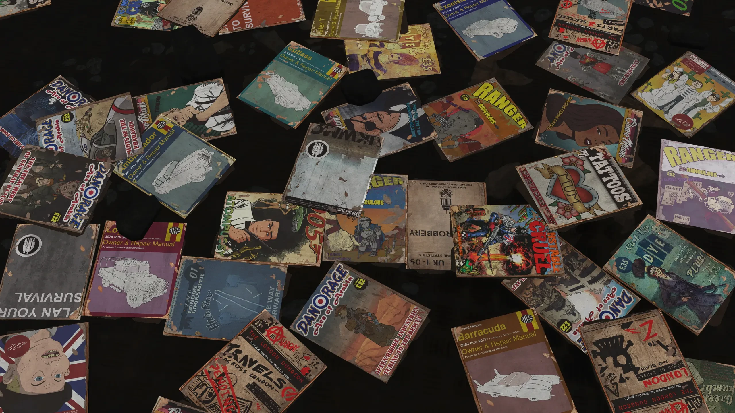 Fallout 4 "Подсвечивание журналов в Fallout: London"