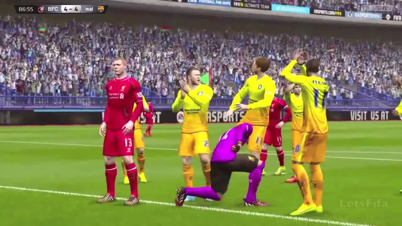 Забавные фейлы в FIFA 15