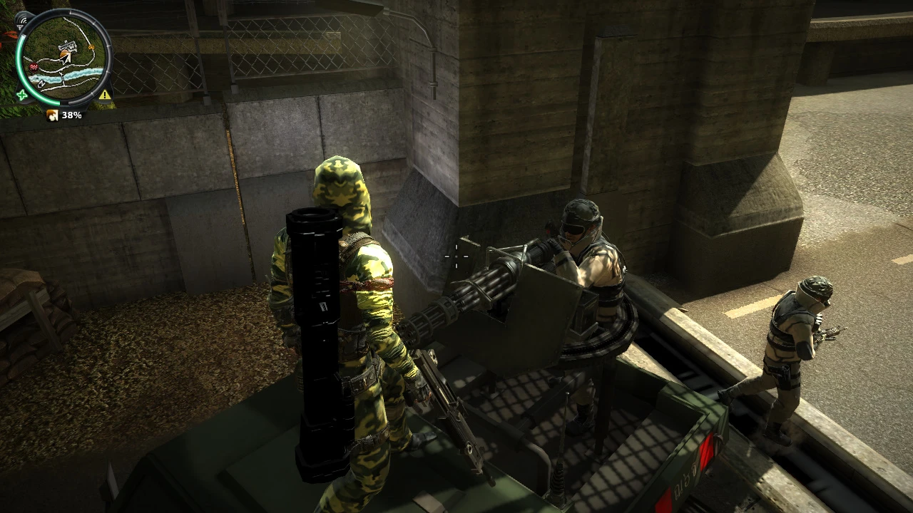 Just Cause 2 "Изменены скины группировок и военных"