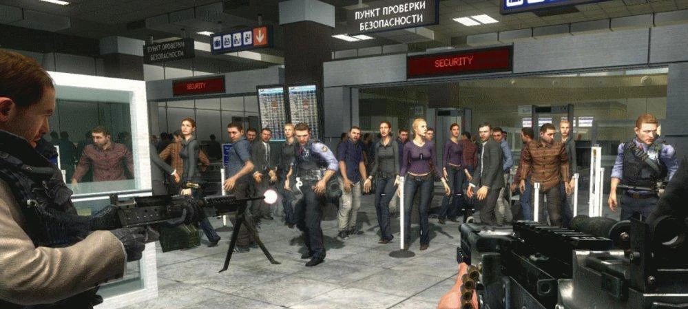 Миссия "Ни слова по-русски" есть в ремейке Call of Duty: Modern Warfare 2