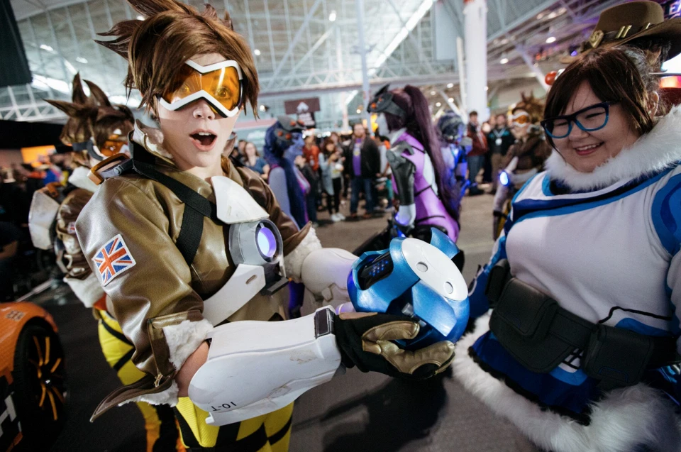 Косплей Overwatch с выставки PAX East 2016