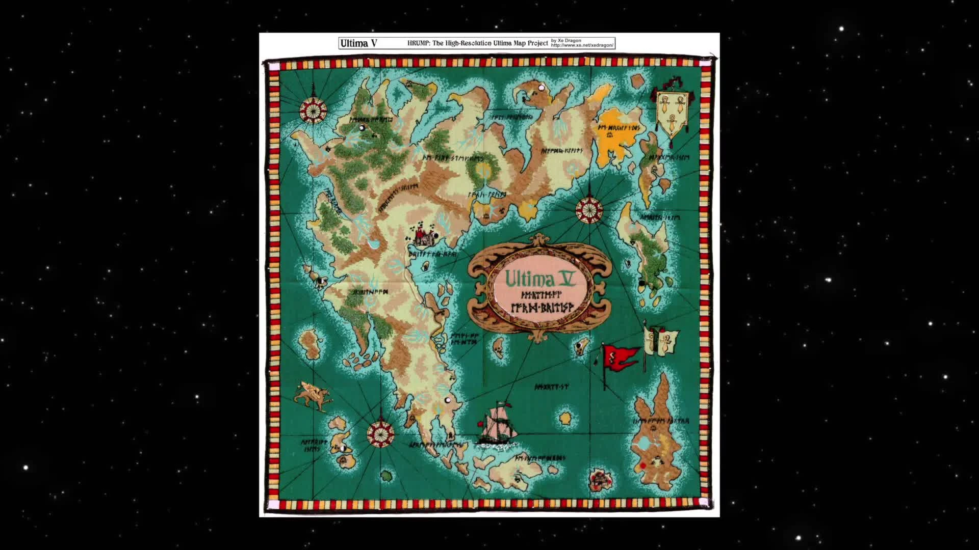 Ultima 7 Part Two: Serpent Isle | змея против Аватара