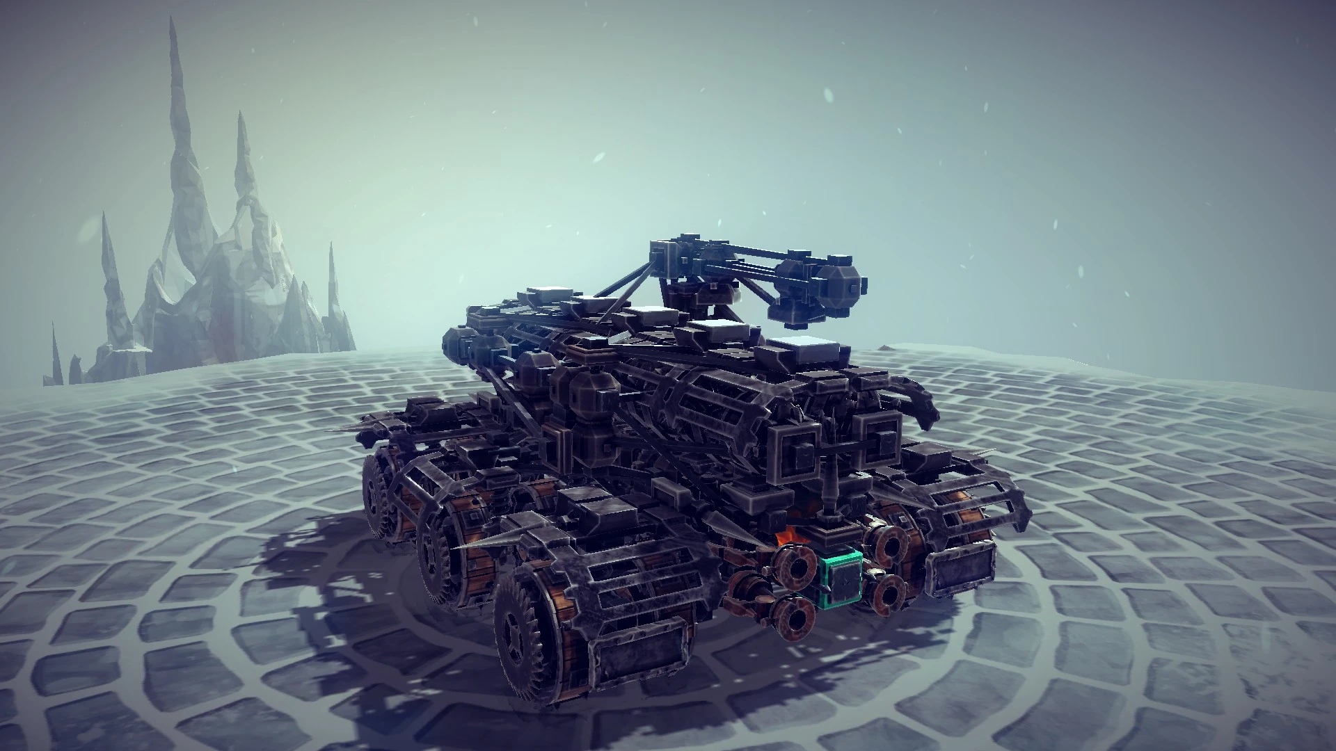 Besiege "Миномёт - Амарант М6"