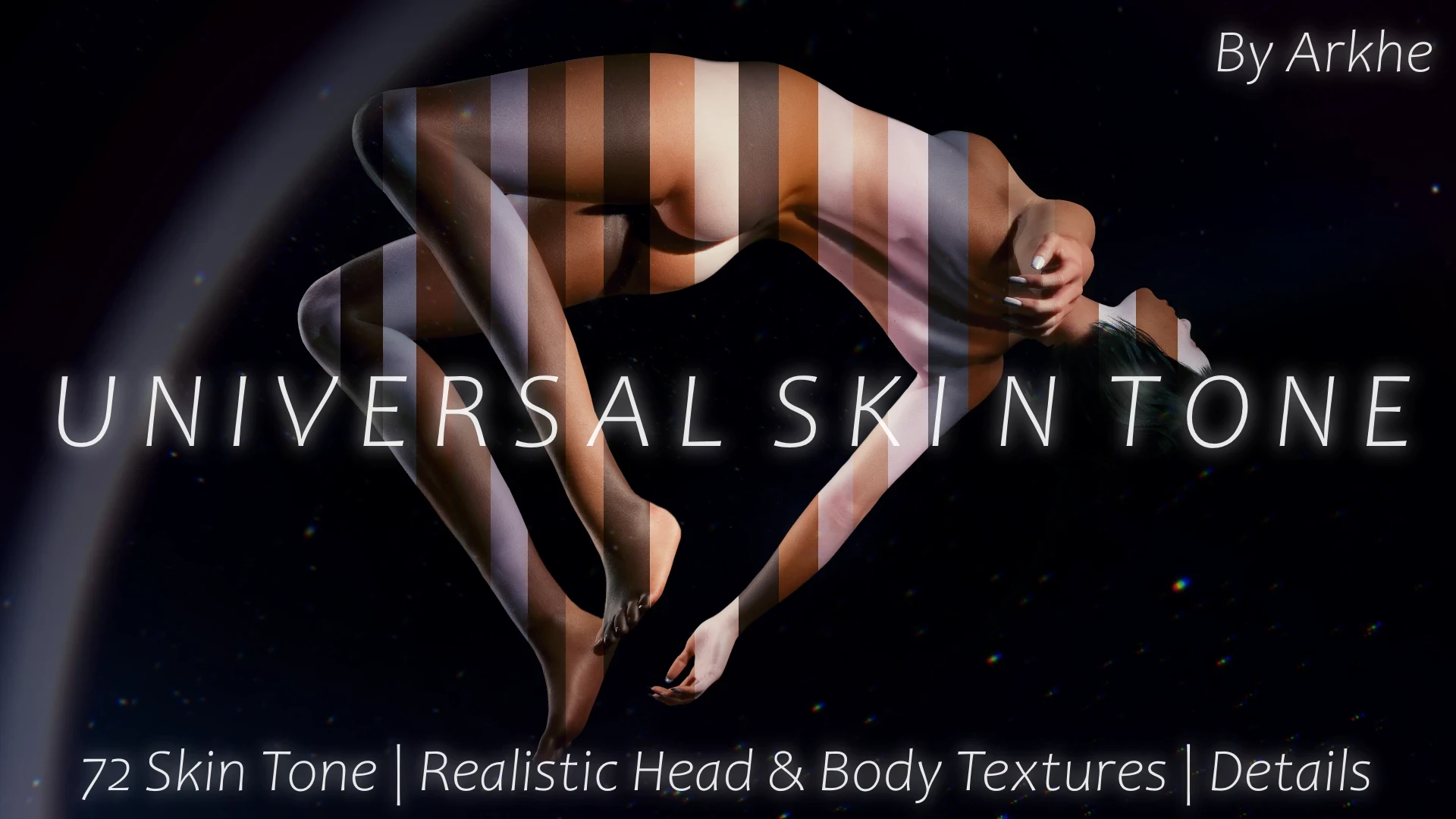 Cyberpunk 2077 "UNIVERSAL SKIN TONE - реалистичные текстуры и универсальный тон кожи"