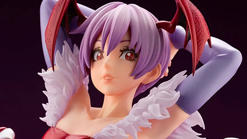 Kotobukiya представила очаровательную фигурку Лилит из Darkstalkers