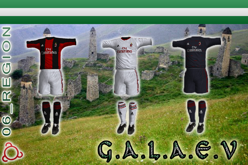 FIFA 10  "AC Milan 10-11 Kitpack by G.A.L.A.E.V"