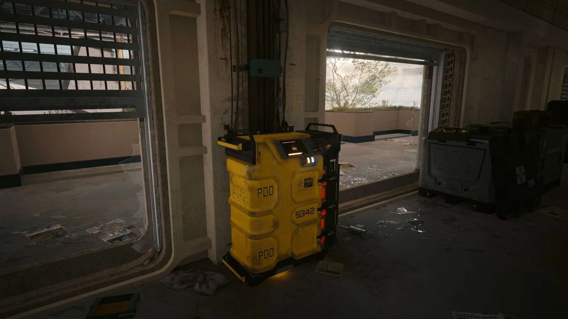 Терминалы Милитеха в Cyberpunk 2077: Phantom Liberty - где найти все очки для биочипа