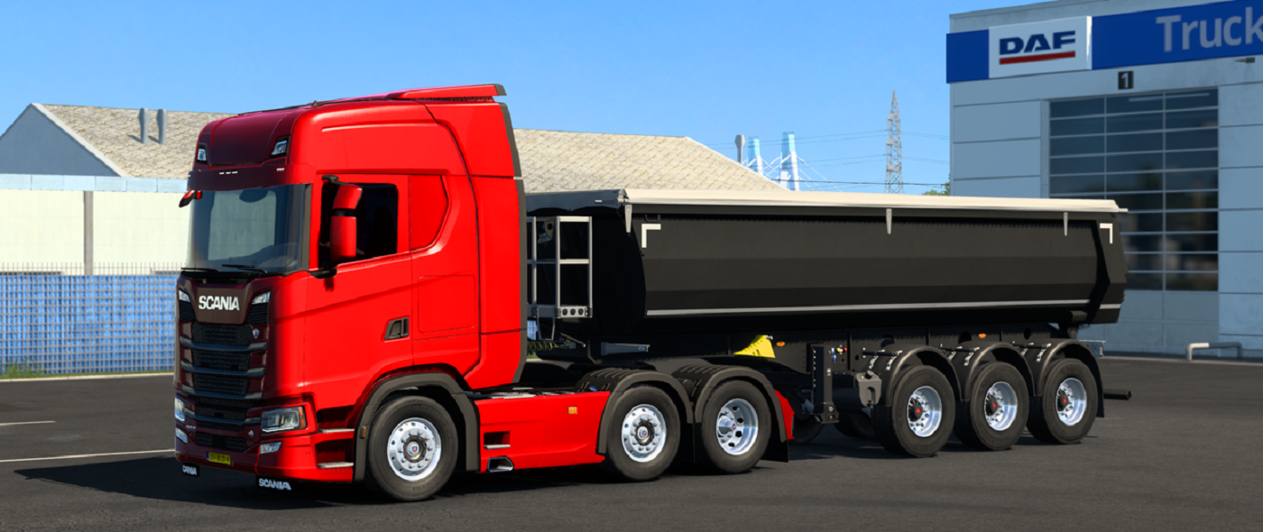 Euro Truck Simulator 2 "Пак колёс и аксессуаров (1.43.x)"