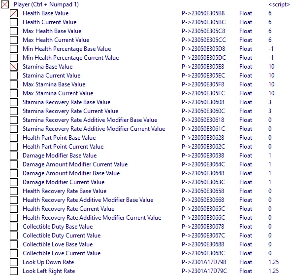 Trek to Yomi "Таблица для Cheat Engine" [Build.8650672] {ndck76}