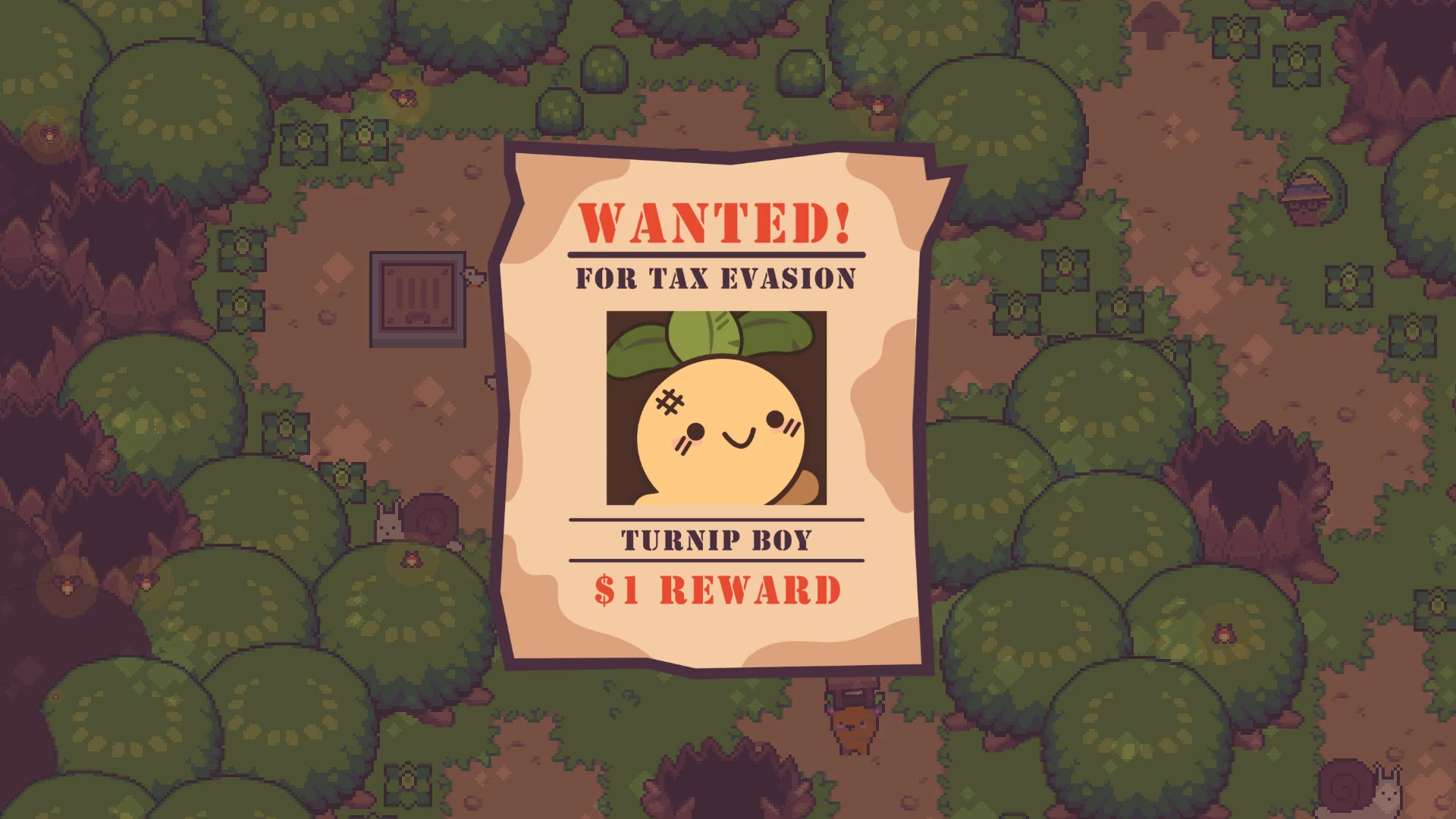 Раскрыта дата выхода олдскульной адвенчуры Turnip Boy Commits Tax Evasion