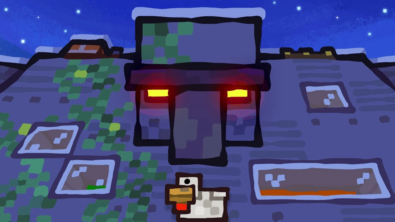 Minecraft: гигантский голем