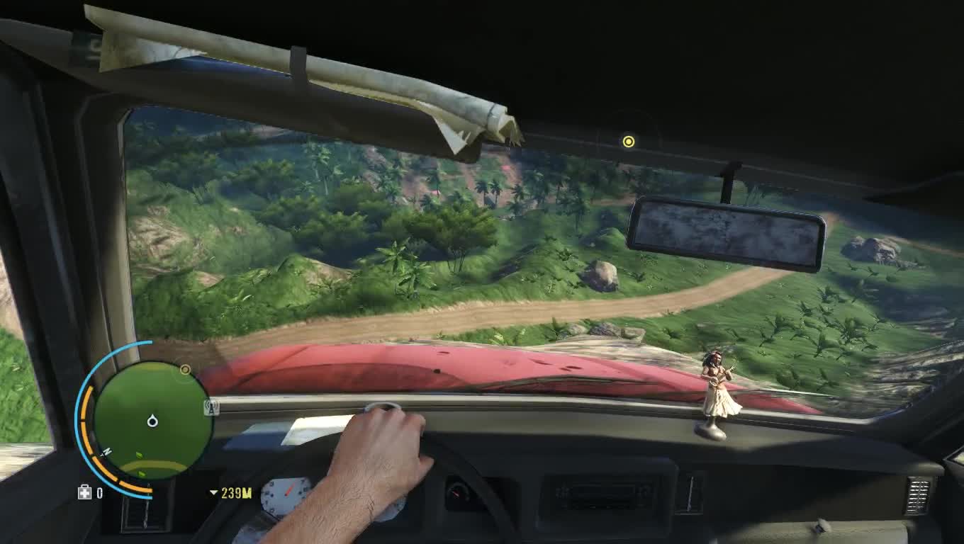 Far Cry 3. Спуск на машине