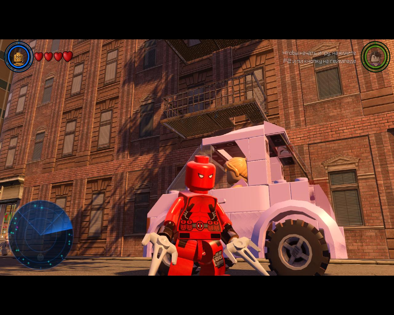 LEGO Marvel's Avengers "класический детпул"