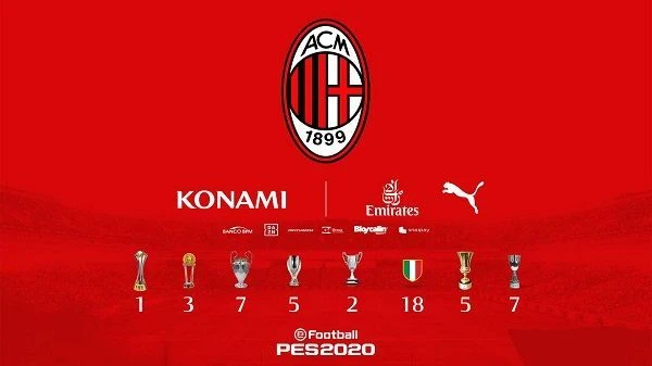 PES 2020 "Milan Navigation Menu V2 By Barricade"