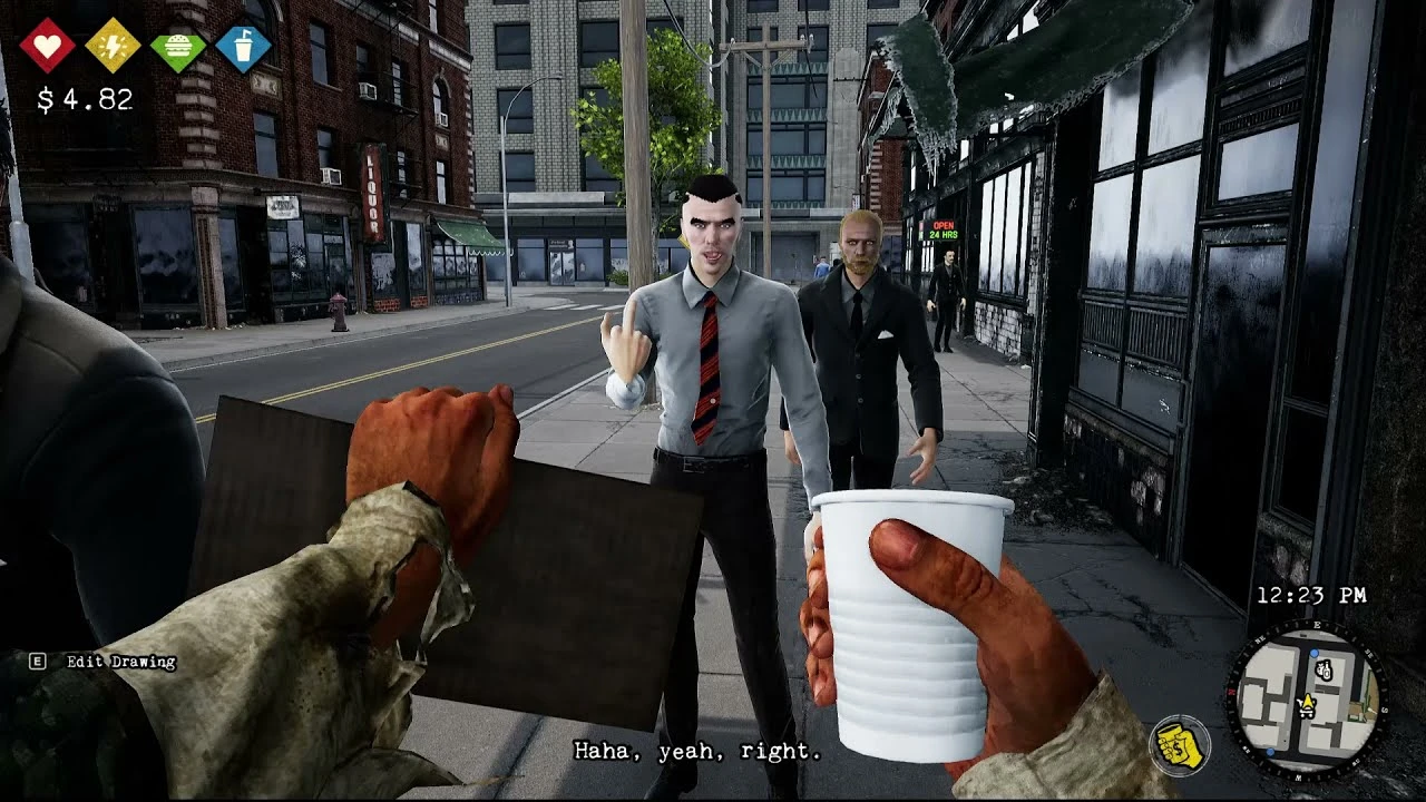 Трейлер раннего доступа Bum Simulator