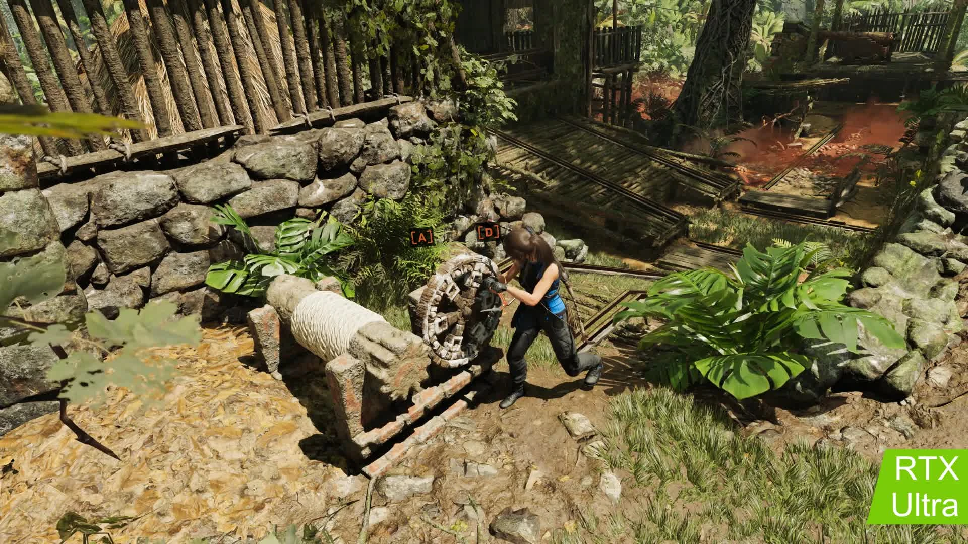 Трассировка лучей в Shadow of Tomb Raider 4K GeForce RTX 2080 Ti