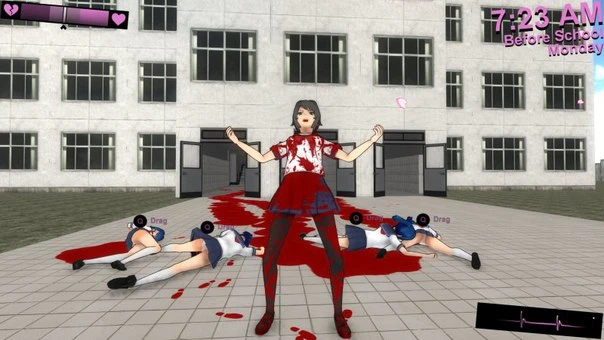Twitch забанил аниме про школьницу-убийцу Yandere Simulator