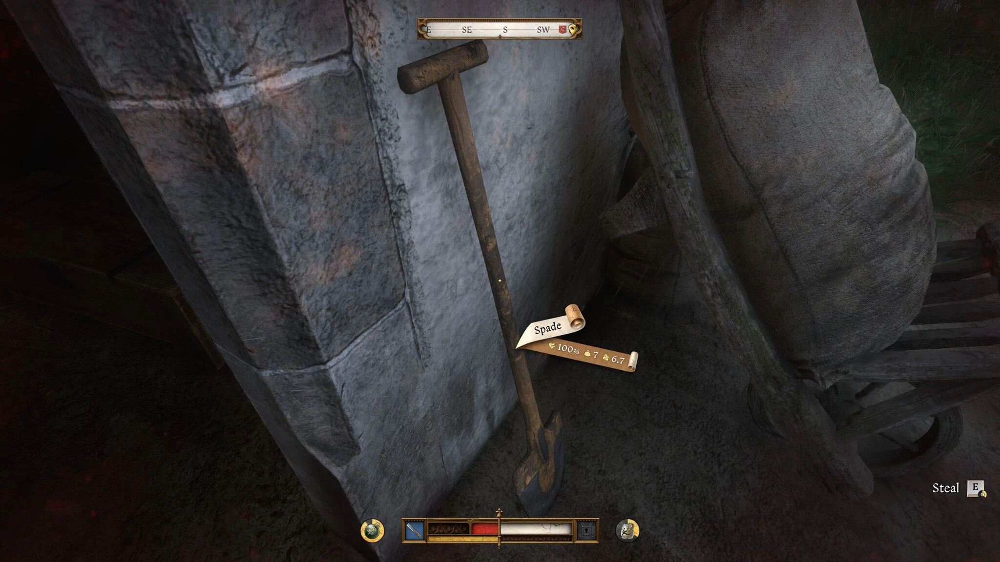 Как получить лопату бесплатно в начале Kingdom Come: Deliverance 2