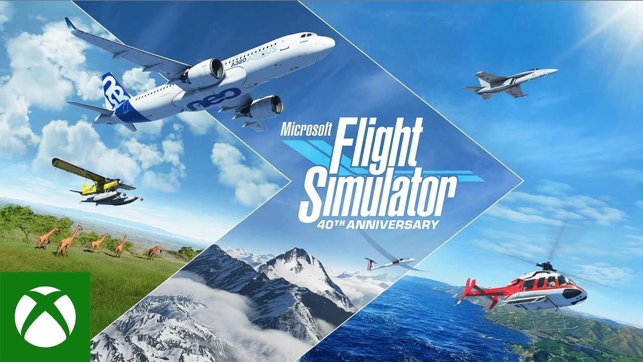 Для Microsoft Flight Simulator вышло крупное обновление в честь 40-летия с вертолетами и глайдерами