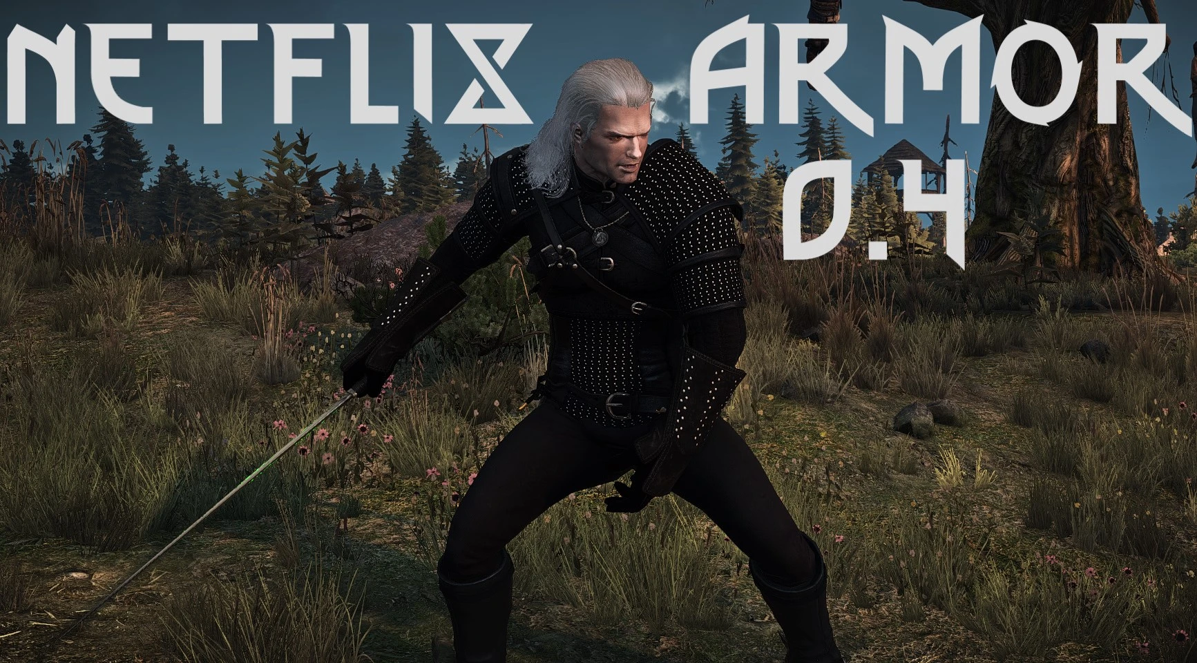 Witcher 3 "Броня в стиле сериала от Netflix"