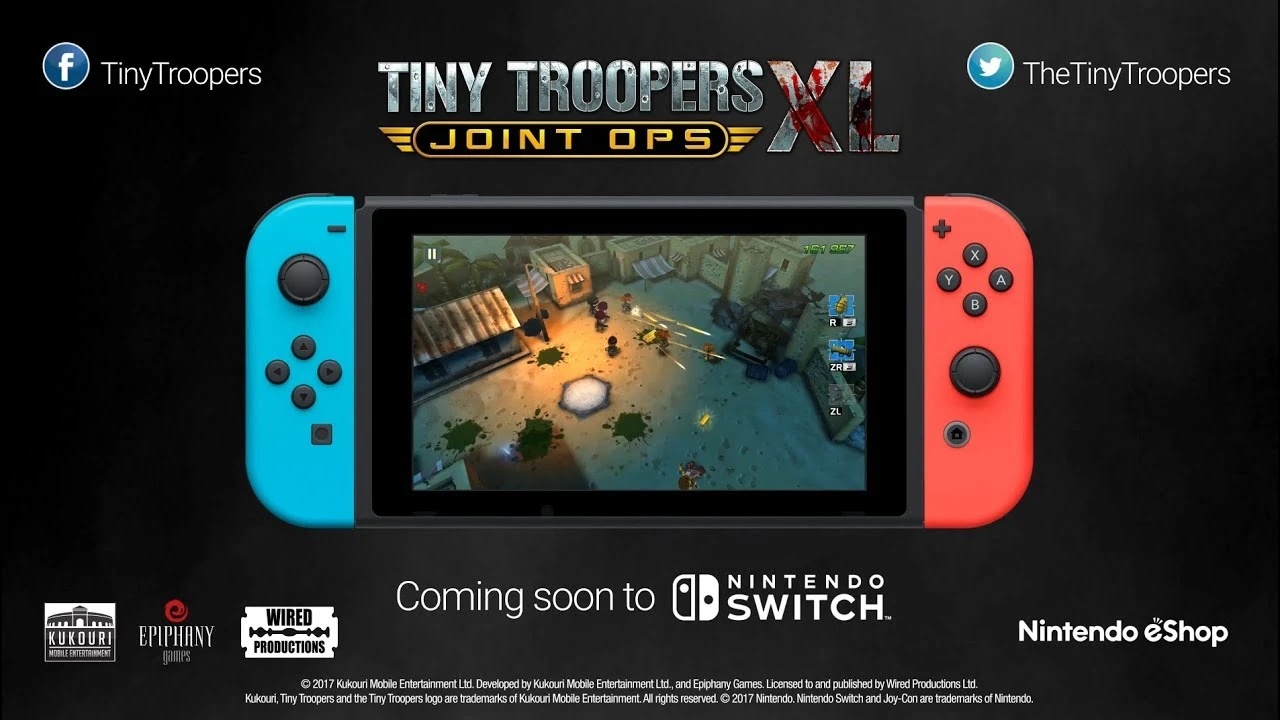 Изометрический боевик Tiny Troopers Joint Ops заглянет на Switch в конце этого года