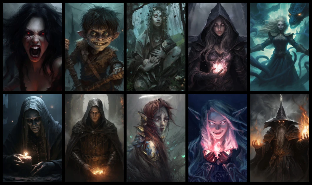 Pathfinder: Wrath of the Righteous "Набор портретов зла"