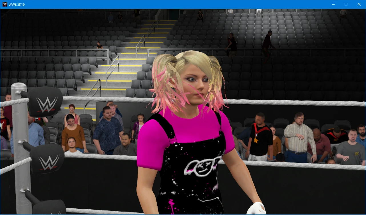 WWE 2K16 "Alexa Bliss (Fiend) Наряд (Лицевая анимация) WWE 2K19 Порт мод"