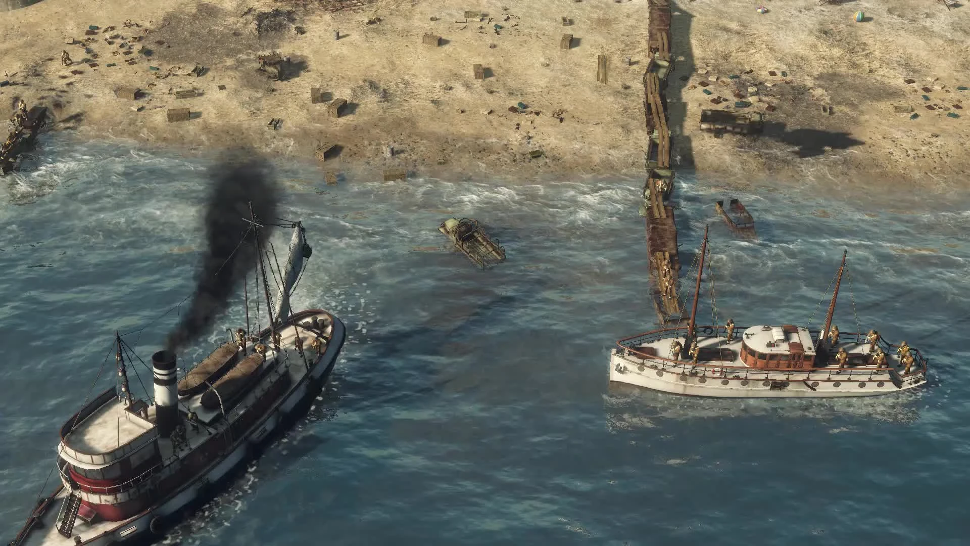 Sudden Strike 4 - Трейлер анонса дополнения Road to Dunkirk