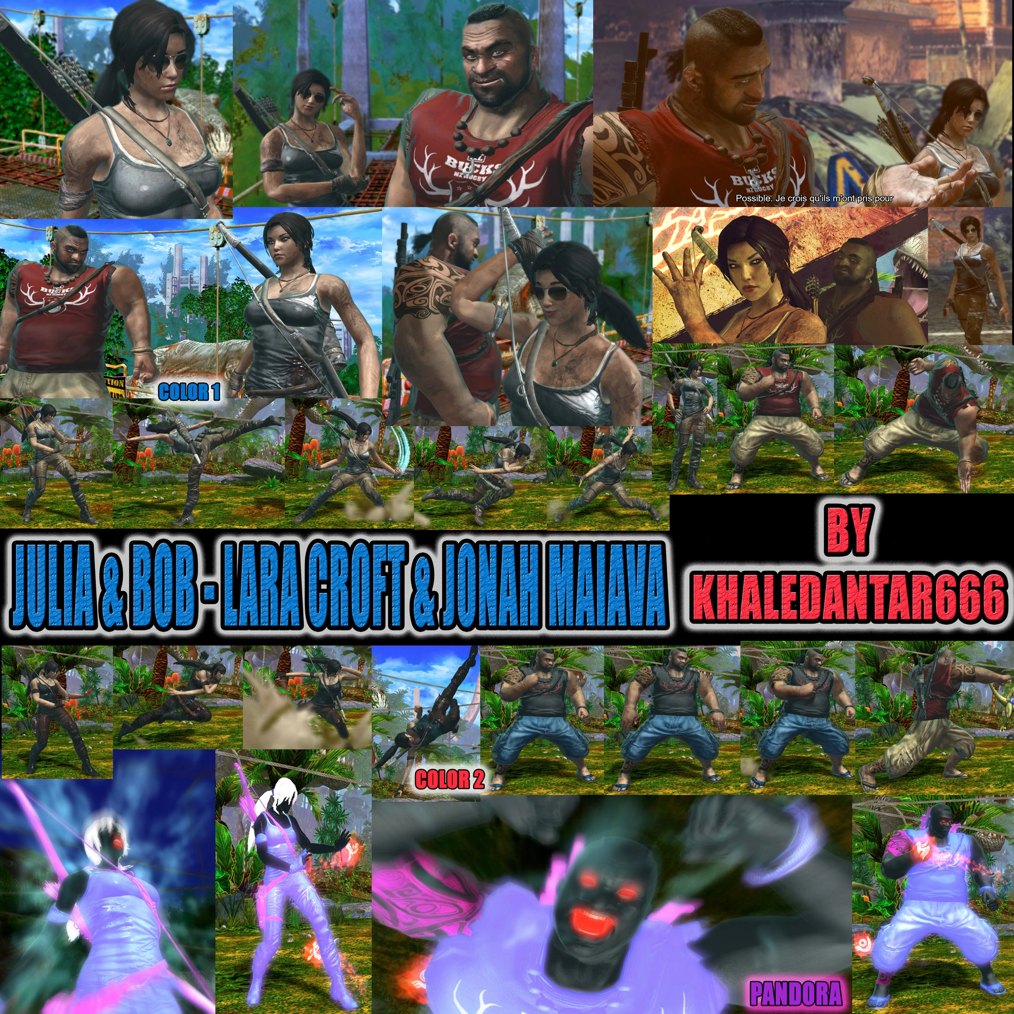 Street Fighter X Tekken "Julia and Bob"