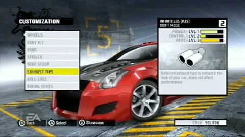 NFS : Pro Street " Customization Featurette"