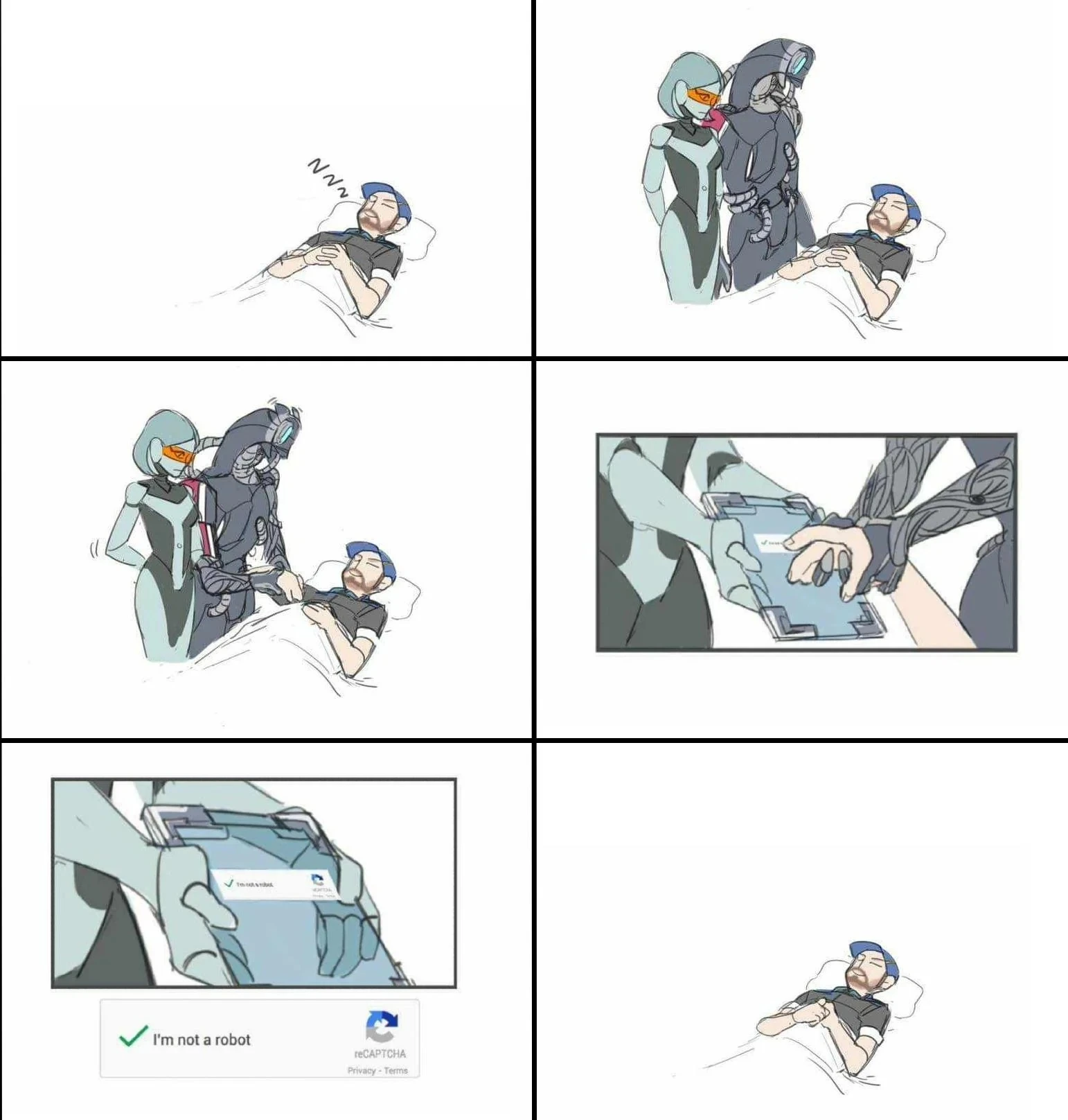 Как синтетики проходят капчу