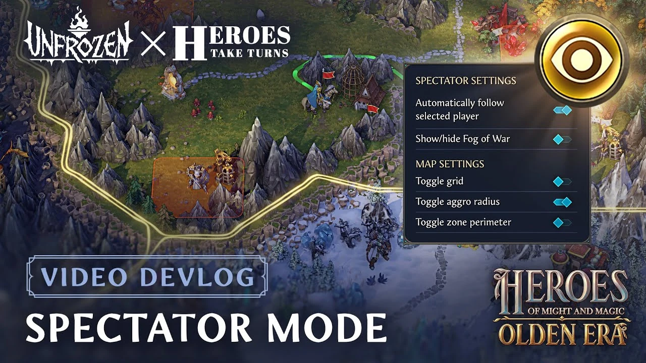 В Heroes of Might & Magic Olden Era появится режим наблюдателя
