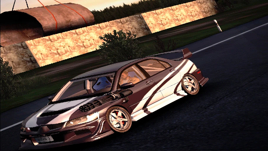 Crashday "Фикс для Mitsubishi Lancer Evolution VIII"