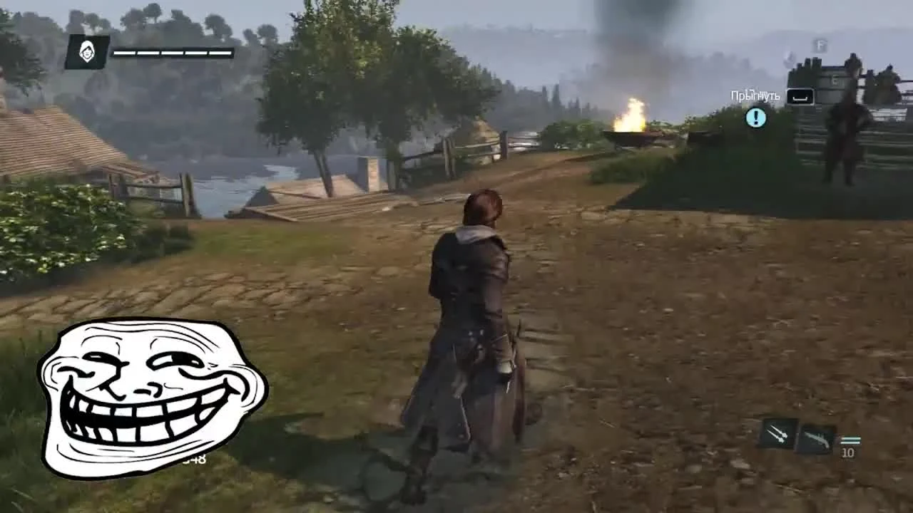 Assassin's Creed: Rogue "Баги, Приколы, Фейлы"