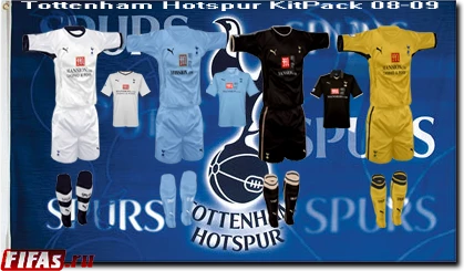 FIFA 08 "Tottenham Kitpatch 2008/09"