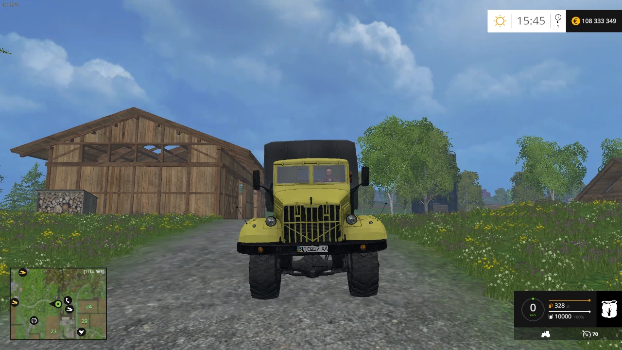 Farming Simulator 15 ""Краз 214 v 1.0""