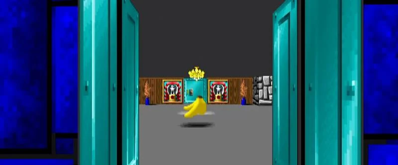 Return to Castle Monkey Ball от Nickireda - гибрид Wolfenstein 3D и Monkey Ball