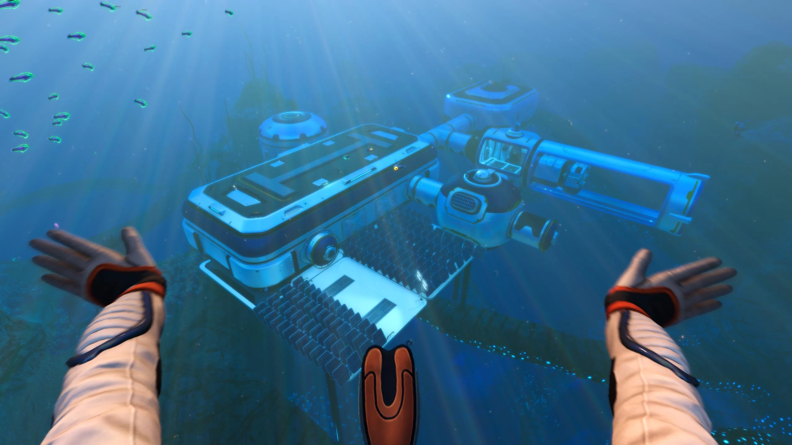 Subnautica: Below Zero "Сохранение - сюжет не тронут, энергия базы 5975"