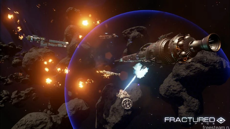 Раздача Fractured Space в Steam