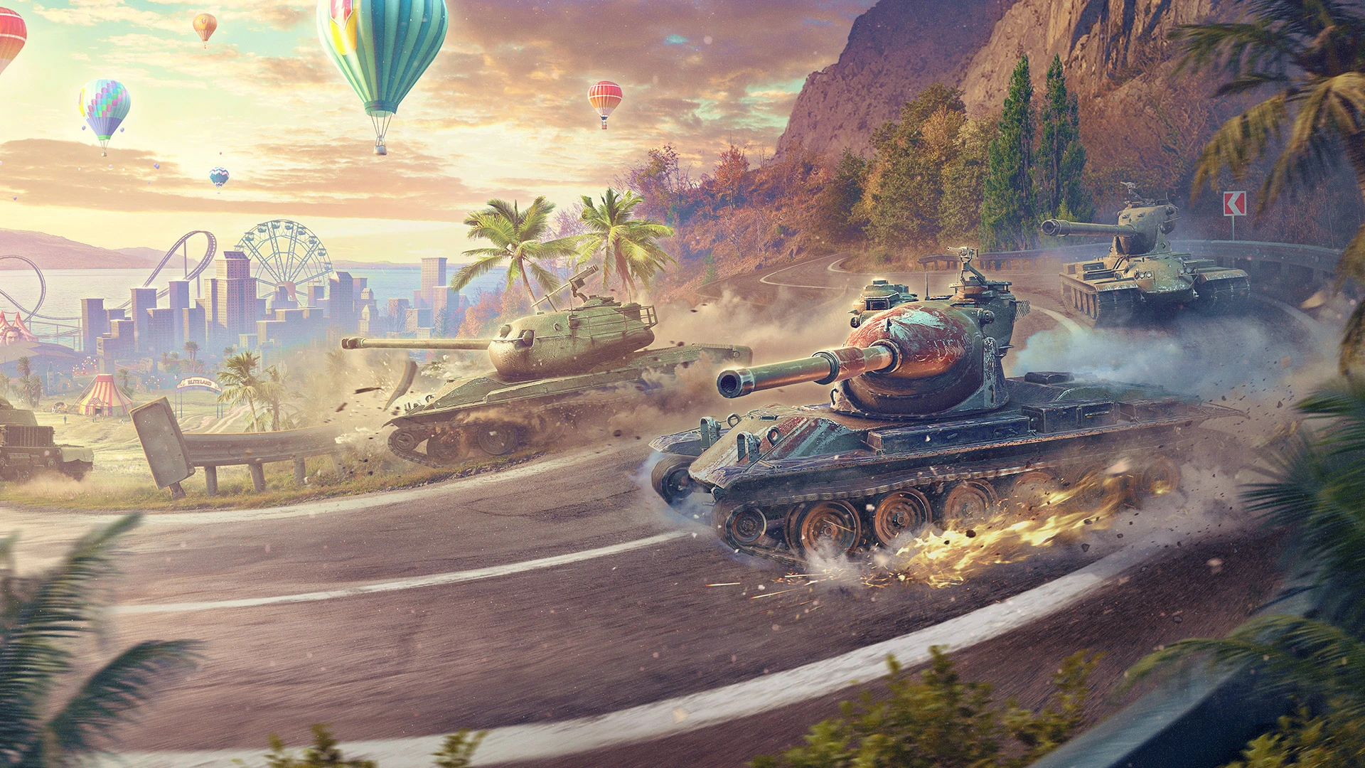 World of Tanks Blitz отмечает 7-летие - игроков ждёт улучшение графики, новая ветка танков и парк аттракционов