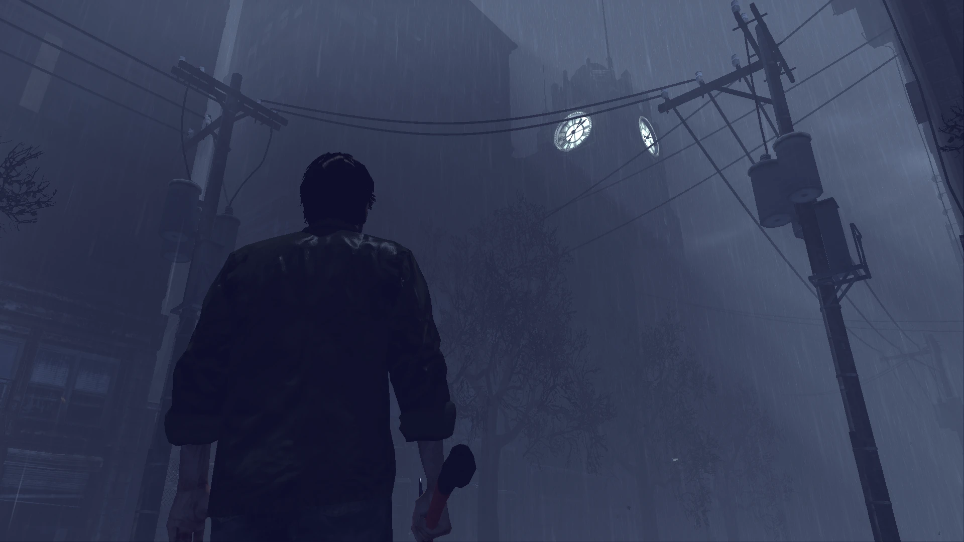 Текущая стадия неофициального порта Silent Hill: Downpour