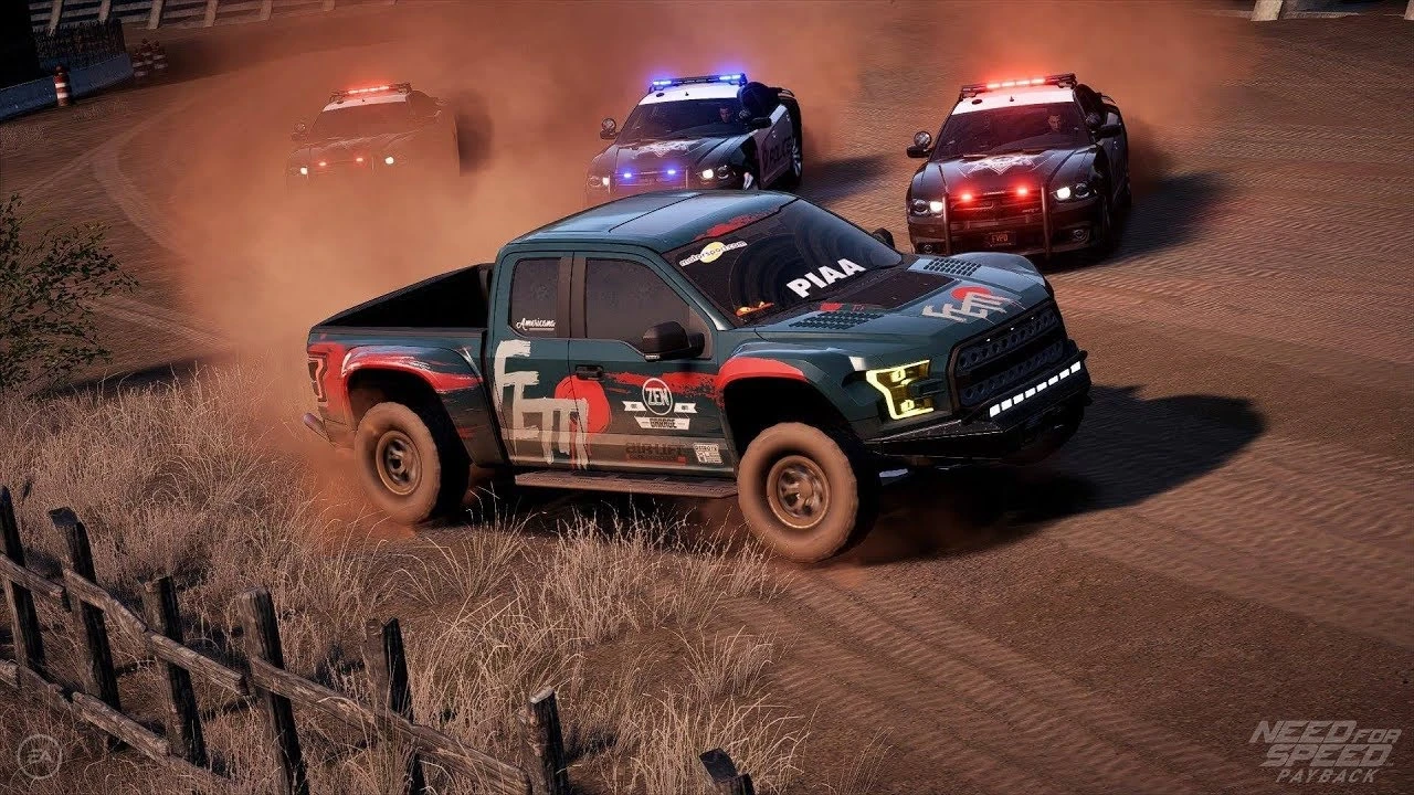 Need for Speed Payback "Заброшенный Ford F 150 Fathjoners
