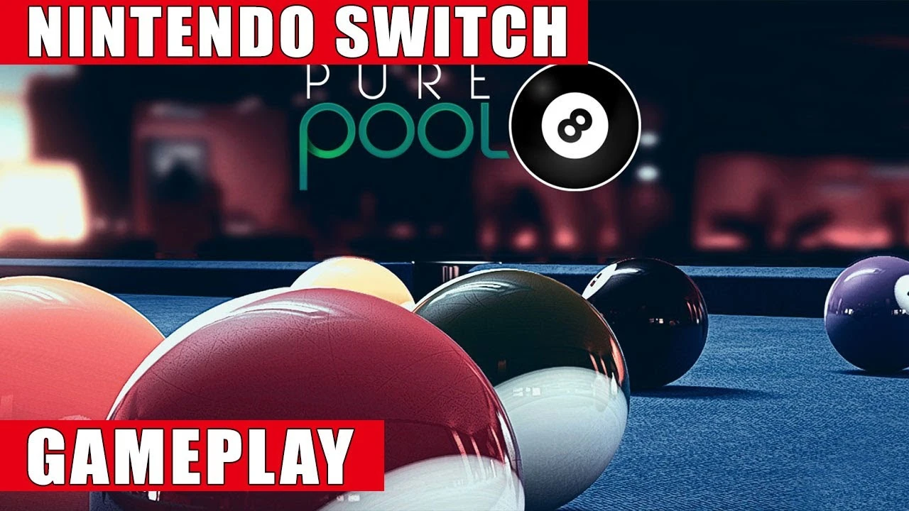 Видео игрового процесса Switch-версии симулятора бильярдиста Pure Pool